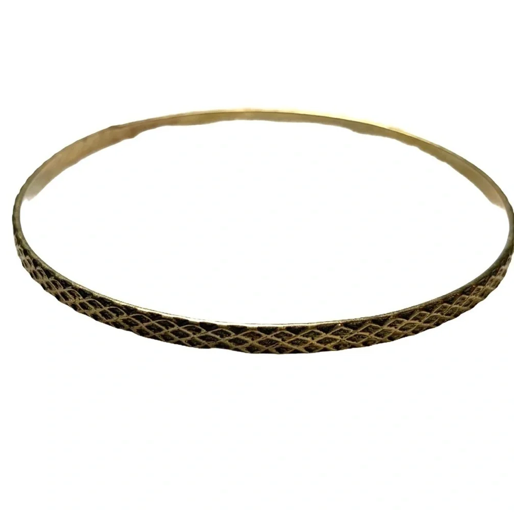 Noonday Collection Diamond Textured Bracelet